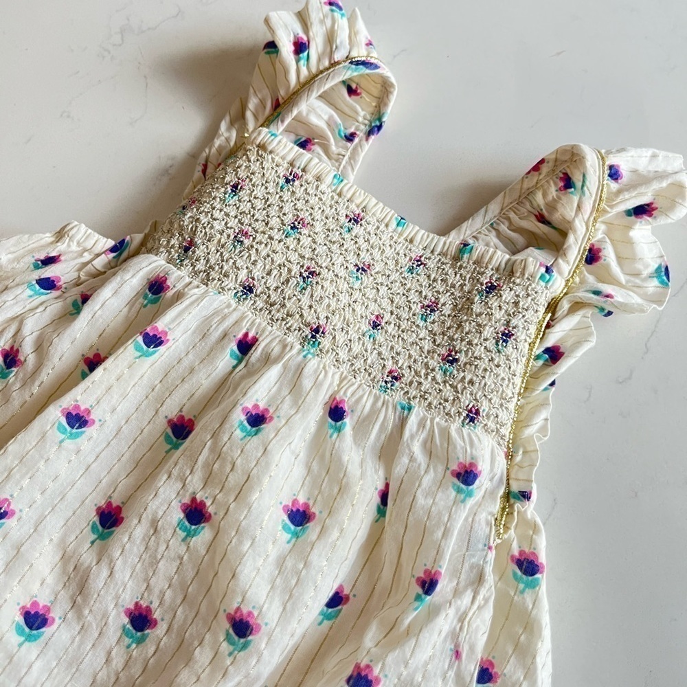 Egg Floral Ikat Coralia Dress - Picture 3 of 11